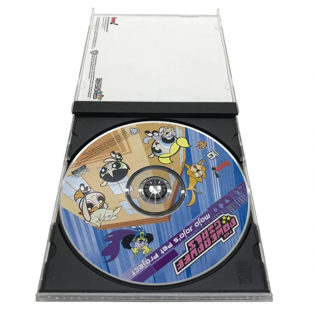 The Powerpuff Girls Mojo Jojo's Pet Project PC CD-ROM 2001 Cartoon Network BAM